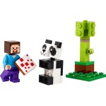 LEGO Minecraft Steve And Baby Panda 30672 5702017567440