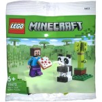 LEGO Minecraft Steve Και Baby Panda 30672 5702017567440