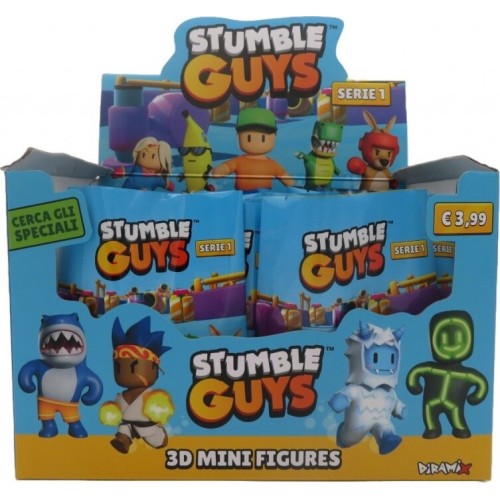 Just toys Stumble Guys 3D Mini Figures Series 1 Foil Bag Asst. 0420 9772532611993