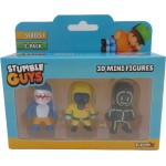 Just toys Stumble Guys 3D Mini Figures Series 1 Pack 3 Asst. 0427 9772532611948