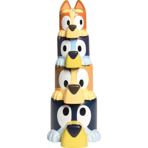 TOMY Toomies Βρεφικό Παιχνίδι Μπάνιου Οικογένεια Bluey Πυραμίδα 1000-73622 5011666736221