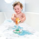 TOMY Toomies Baby Bath toy Bluey Lifebuoy and Figure for 18+ Months 1000-73623 5011666736368