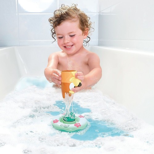 TOMY Toomies Baby Bath toy Bluey Lifebuoy and Figure for 18+ Months 1000-73623 5011666736368