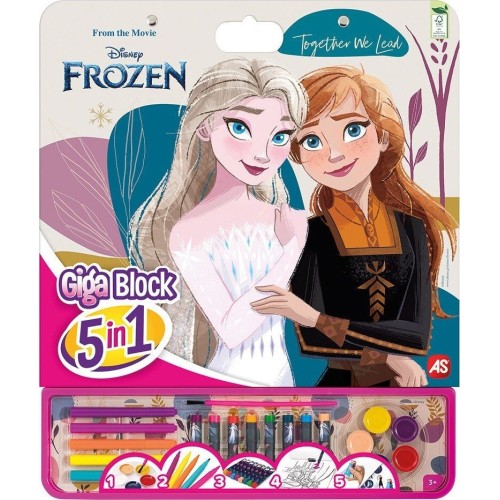 As company Giga Block Disney Frozen 5 In 1 Painting Set For 3+ Years 1023-62750 5203068627508