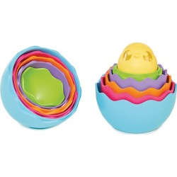 TOMY Toomies Baby toy Nesting Eggs for 6-36 Months 1000-73564 5011666735644