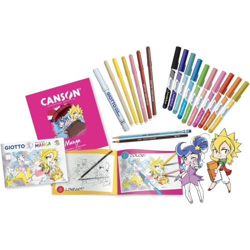 Giotto Εργαστήριο Τέχνης Art Lab Manga Για Τη Δημιουργία Manga 000582300 8000825051968