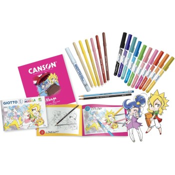 Giotto Εργαστήριο Τέχνης Art Lab Manga Για Τη Δημιουργία Manga 000582300 8000825051968