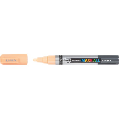Lyra Graduate Mark all Markers 2mm Peach Pink 006820031 4084900015667