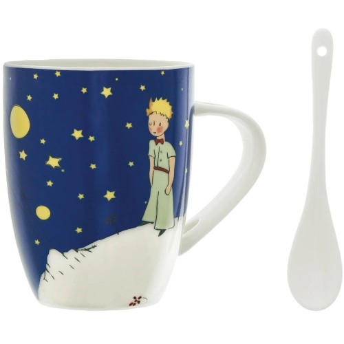 Enesco France Porcelain Mug And Spoon Enesco The Little Prince 525841 846007014943