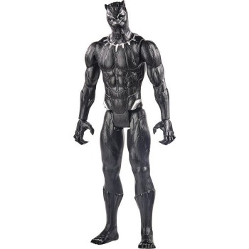 Hasbro Marvel Avengers Titan Hero Παιδική Φιγούρα Παιχνιδιού Black Panther E3309 / E7876 5010996214669