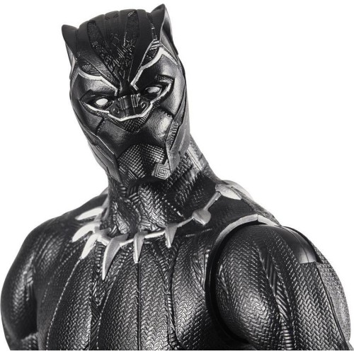 Hasbro Marvel Avengers Titan Hero Παιδική Φιγούρα Παιχνιδιού Black Panther E3309 / E7876 5010996214669