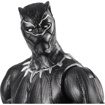 Hasbro Marvel Avengers Titan Hero Παιδική Φιγούρα Παιχνιδιού Black Panther E3309 / E7876 5010996214669