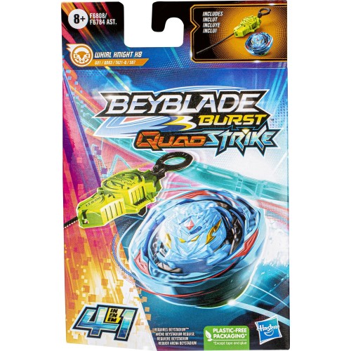 Hasbro Beyblade Burst Quadstrike Whirl Knight Battling Spinning top F6784 / F6808 5010996118707