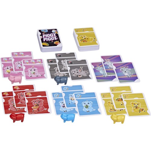 Hasbro Gaming Piggy Card Game Family F8819 5010996225719