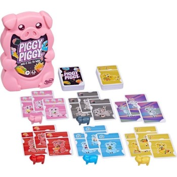 Hasbro Gaming Piggy Card Game Family F8819 5010996225719