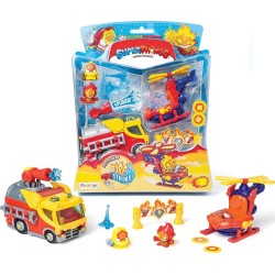 As company Superzings Superthings Mini Creatures Adventure 4: Firefighter For Ages 3+ 1013-61220 8431618011447