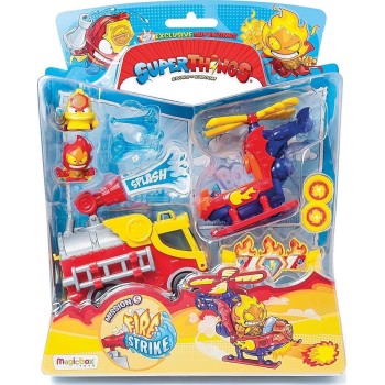 As company Superzings Superthings Mini Creatures Adventure 4: Firefighter For Ages 3+ 1013-61220 8431618011447