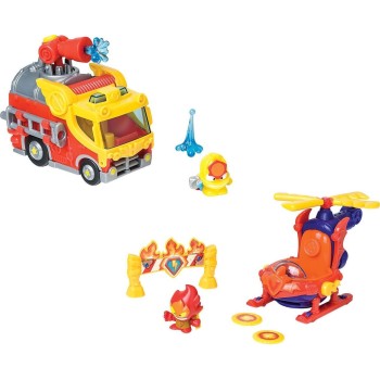 As company Superzings Superthings Mini Creatures Adventure 4: Firefighter For Ages 3+ 1013-61220 8431618011447