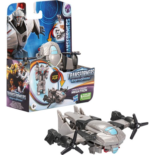 Hasbro Transformers Earthspark 1 Step Flip Megatron 10 Εκ. F6229 / F6720 5010996195135