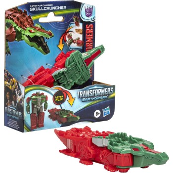 Hasbro Transformers Earthspark 1 Step Flip Skullcruncher F6229 / F8661 5010996195128