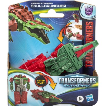 Hasbro Transformers Earthspark 1 Step Flip Skullcruncher F6229 / F8661 5010996195128