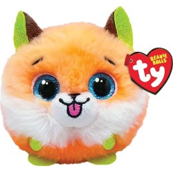ty Beannie Balls Sherbet Fluffy fox Orange 1607-42542 008421425426
