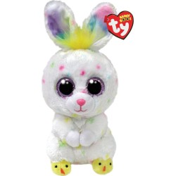 ty beanie boos dus χνουδωτό κουνελάκι λευκό 15εκ 1607-37344 008421373444