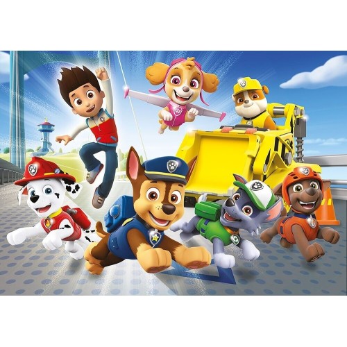 Clementoni Children's Puzzle Super Color Nickelodeon paw Patrol 60 pcs ...