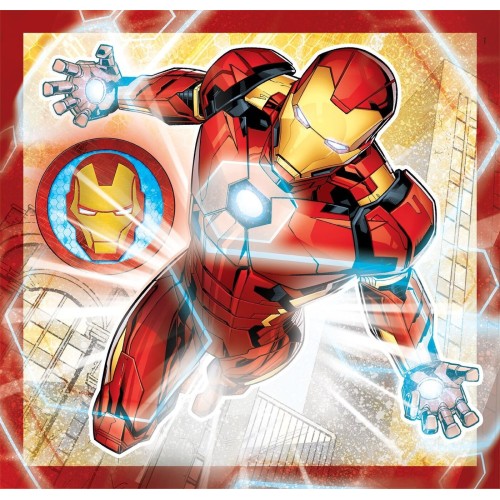 Clementoni Children's Puzzle Super Color Marvel Avengers 3x48 pcs 1200-25315 8005125253159