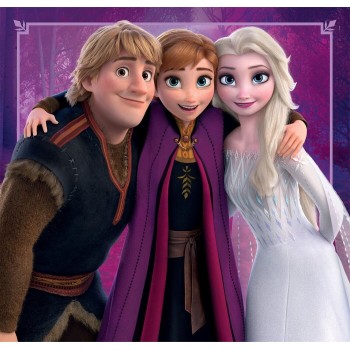 Clementoni Children's Puzzle Super Color Disney Frozen ii 3x48 pcs 1200-25306 8005125253067