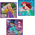 Clementoni Children's Puzzle Super Color Disney Princess 3x48 pcs 1200-25304 8005125253043