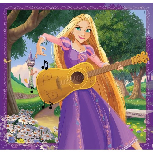 Clementoni Children's Puzzle Super Color Disney Princess 3x48 pcs 1200-25304 8005125253043