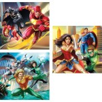 Clementoni DC Super Heroes Children's Puzzle Super Color dc Comics Justice League 3x48 pcs 1200-25296 8005125252961