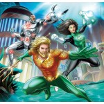 Clementoni DC Super Heroes παιδικό παζλ super color dc comics justice league 3x48 τμχ 1200-25296 8005125252961