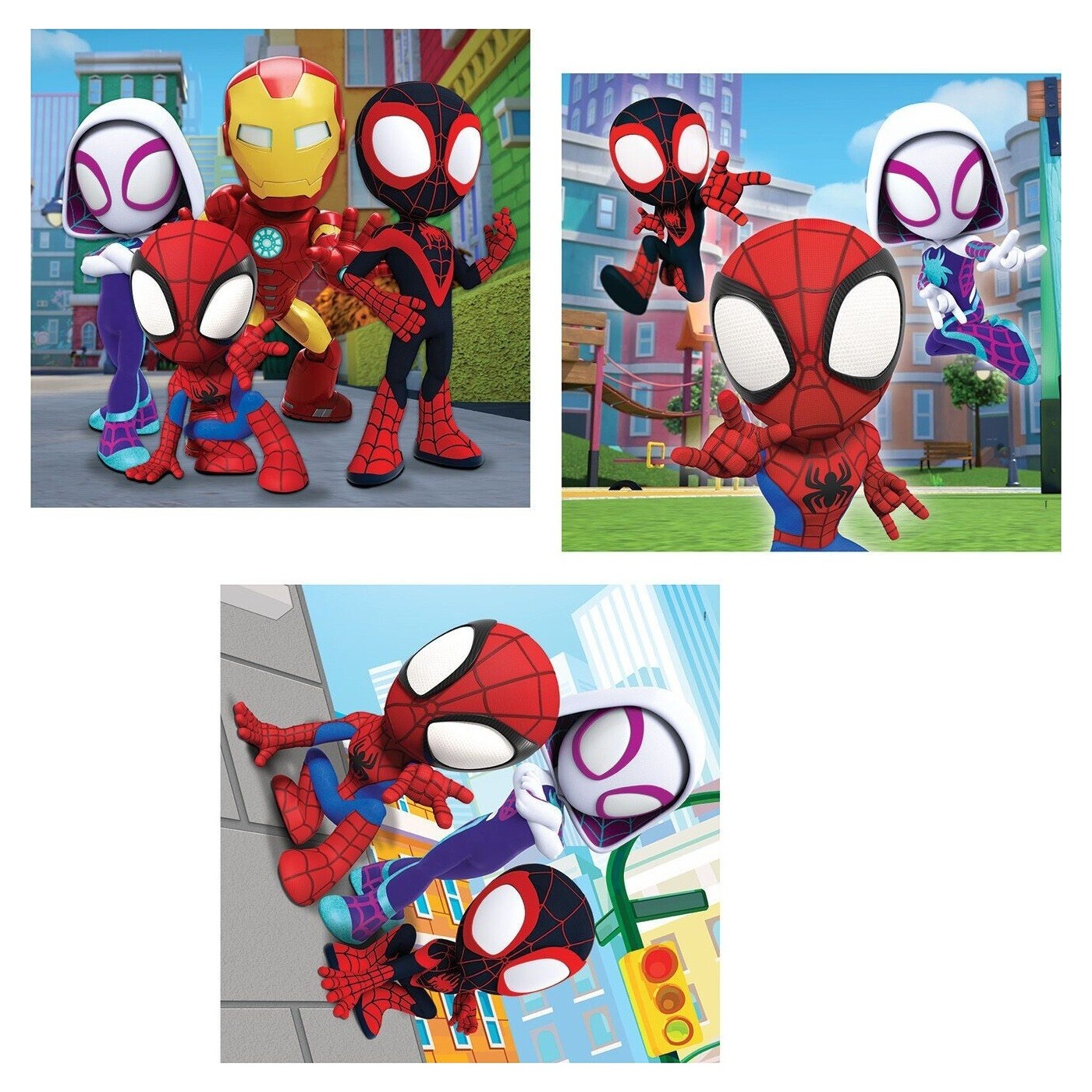 Clementoni Spiderman Children's Puzzle Super Color Marvel Spidey and ...