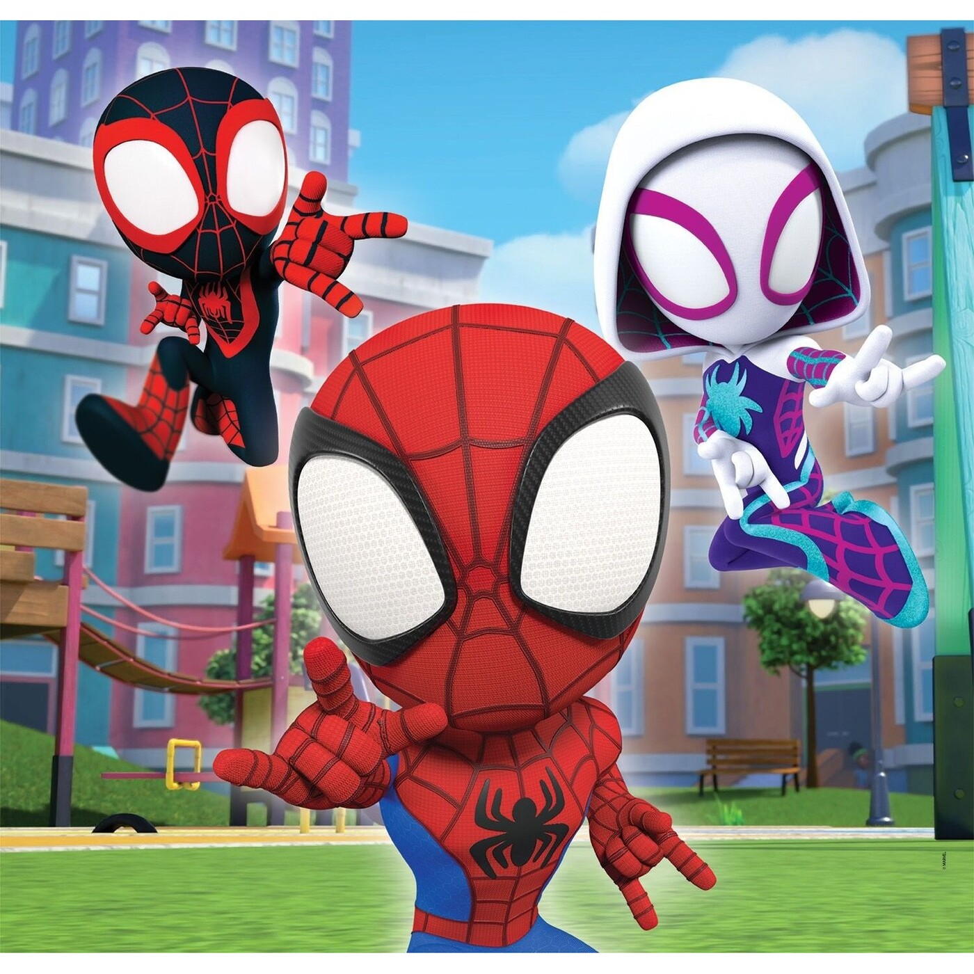 Clementoni Spiderman Children's Puzzle Super Color Marvel Spidey and ...