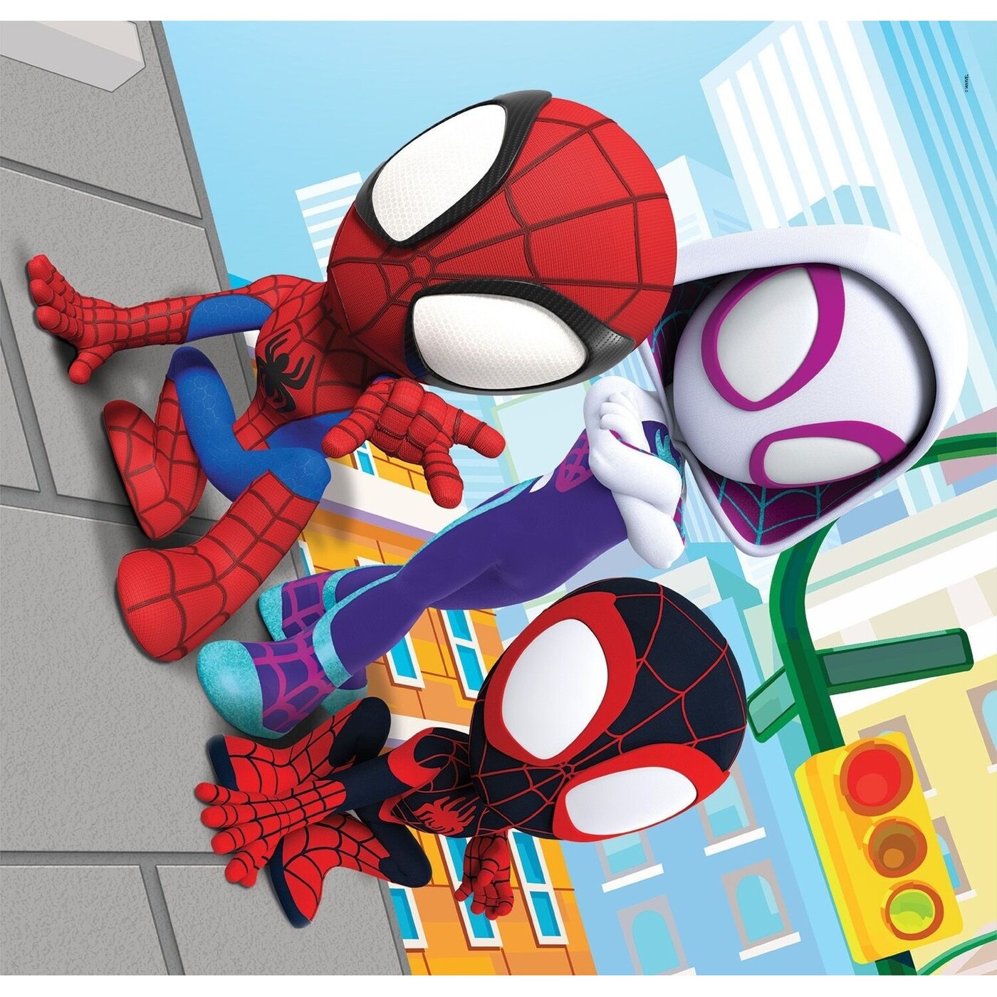Clementoni Spiderman Children's Puzzle Super Color Marvel Spidey and ...