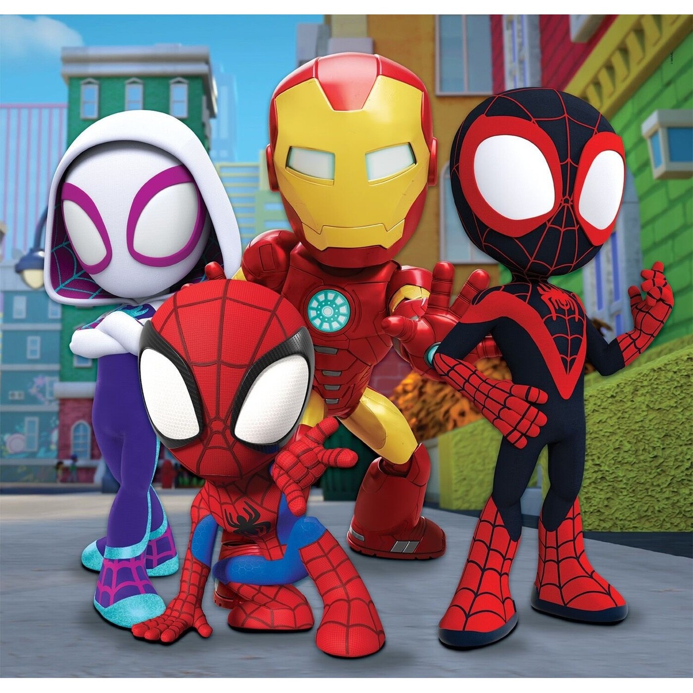 Clementoni Spiderman Children's Puzzle Super Color Marvel Spidey and ...