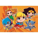 Clementoni DC Super Heroes παιδικό παζλ supercolor dc comics super friends 2x60 τμχ 1200-21624 8005125216246
