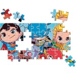 Clementoni DC Super Heroes παιδικό παζλ supercolor dc comics super friends 2x60 τμχ 1200-21624 8005125216246