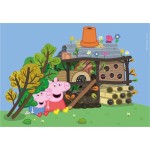 Clementoni παιδικό παζλ supercolor peppa pig 2x60 τμχ 1200-21622 8005125216222