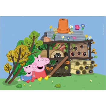 Clementoni Children's Puzzle Supercolor Peppa pig 2x60 pcs 1200-21622 8005125216222