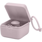 BIBS Pacifier Box With Strap. Soother Holder And Steriliser Case. 100% BPA Free Food-Grade Material. Made In Denmark. Dusky Lila