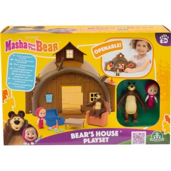 Giochi Preziosi Masha and The Bear Masha & the Bear the Bear's House set MHA22000 8056379161882