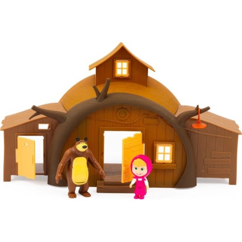 Giochi Preziosi Masha and The Bear Masha & the Bear the Bear's House set MHA22000 8056379161882