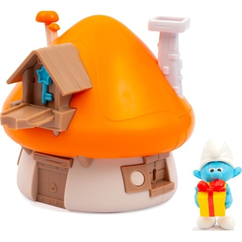 Giochi Preziosi The Smurfs Smurfs - Μαγικό Σπίτι Μανιτάρι Με Φιγούρα Και Μαγικό Κλειδί - 1 Τμχ PUF40310 8056379161844