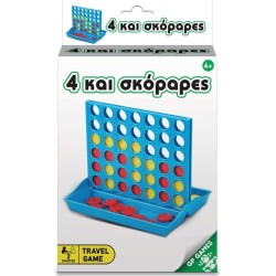Giochi Preziosi Επιτραπέζιο Ταξιδίου 4 Και Σκόραρες TAV00000 8056379152644