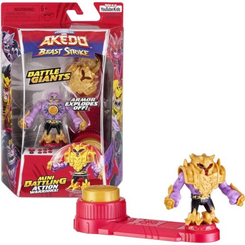 Giochi Preziosi Akedo Beast Strike 1 Giants Battle Figure & Handle AKE18000 8056379155256