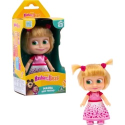 Giochi Preziosi Masha and The Bear Masha & the Bear Masha Doll 12cm - 3 Designs MHA00000 8056379156208
