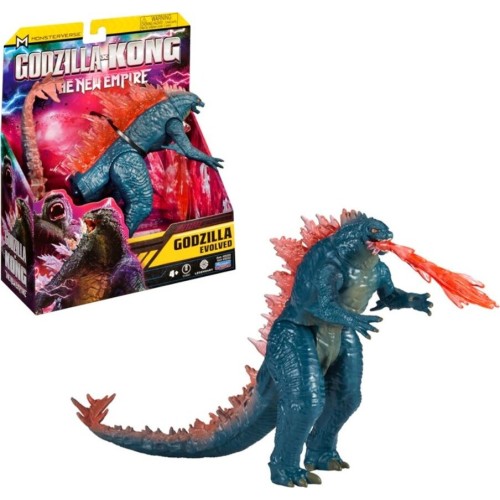 Giochi Preziosi Godzilla x Kong Godzilla & Kong Basic Figures 15cm. (6 Drawings) MN303000 8056379162230